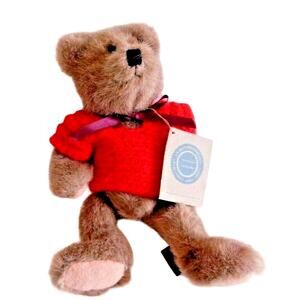 Vintage BOYDS Teddy Bear Plush 15" J.B. Bean Series Brown 1985-1997